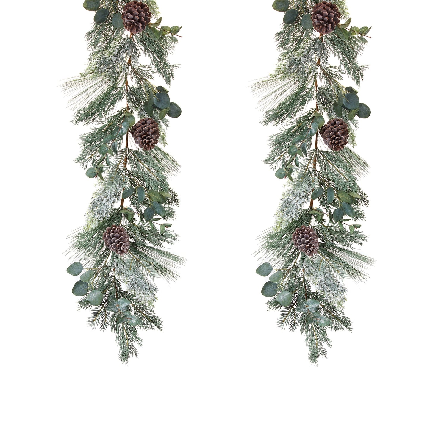 PINE AND EUCALYPTUS GARLAND (SET OF 2) - High Street Cottage