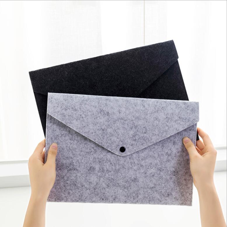 Professional Felt Document Folder - A4 Size - High Street Cottage