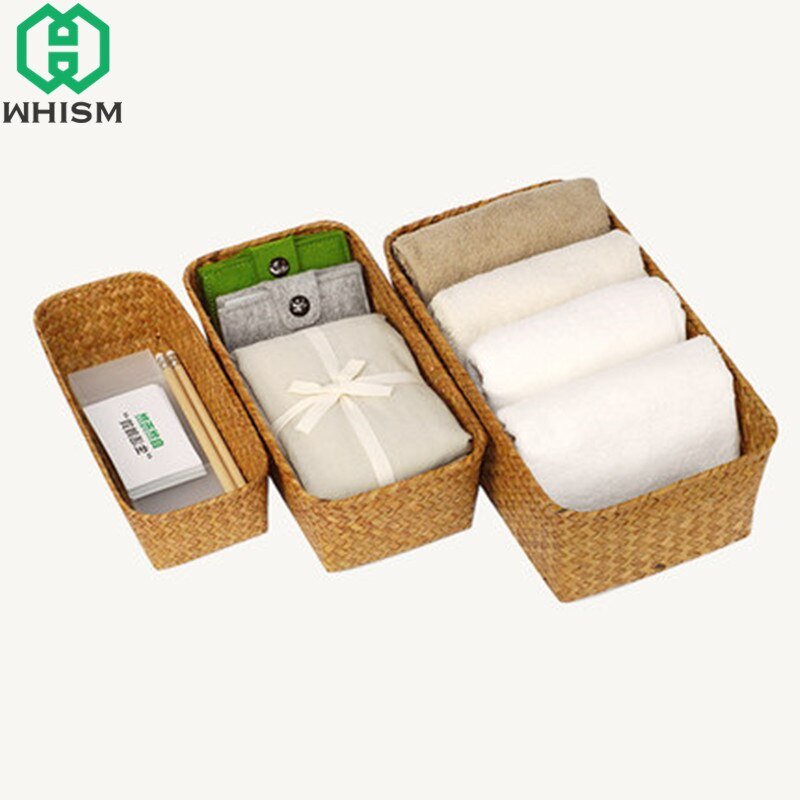 Seagrass Storage Baskets - High Street Cottage