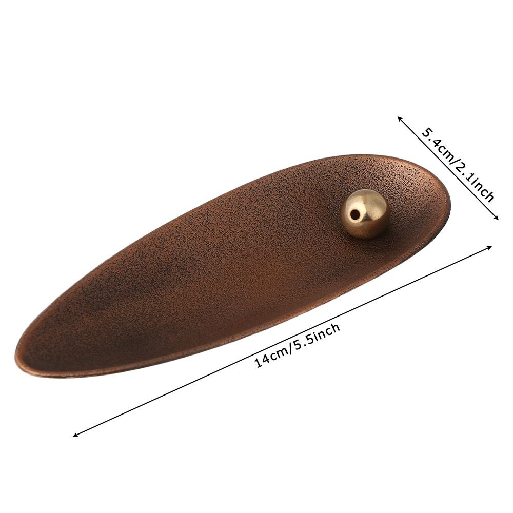Simple Metallic Stick Incense Burner - High Street Cottage
