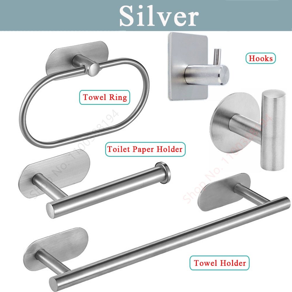 Sleek Toilet Paper and Towel Holders - High Street Cottage