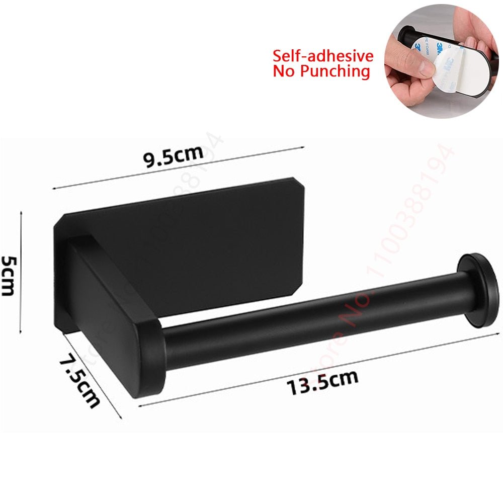 Sleek Toilet Paper and Towel Holders - High Street Cottage