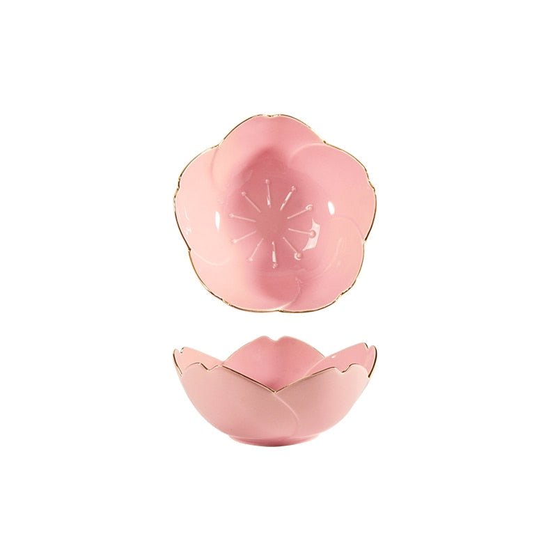 Small Cherry Blossom Ceramic Dish - 3 colors - High Street Cottage