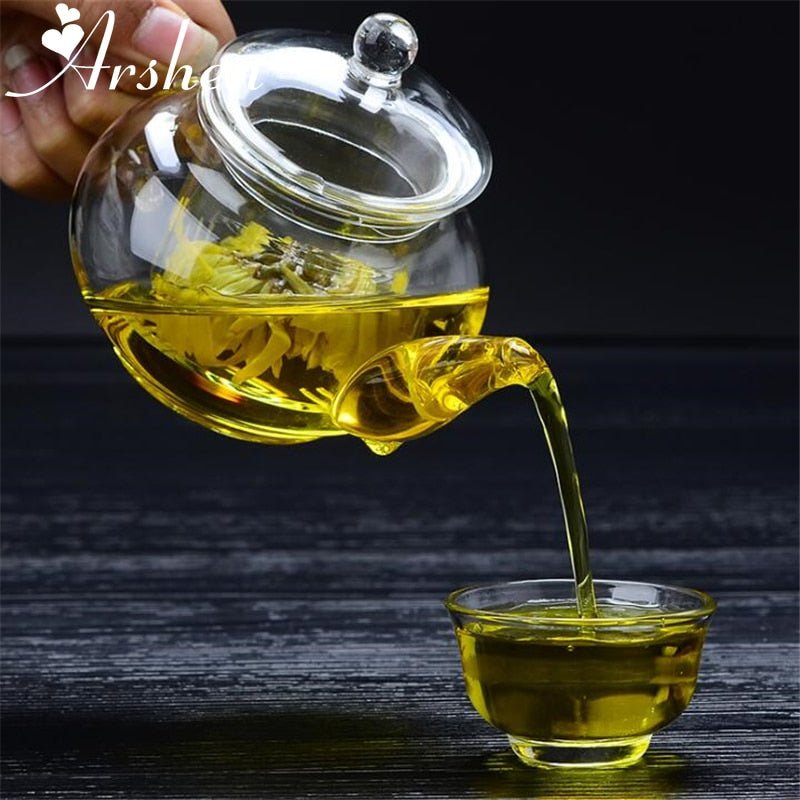 Small Glass Teapot - High Street Cottage