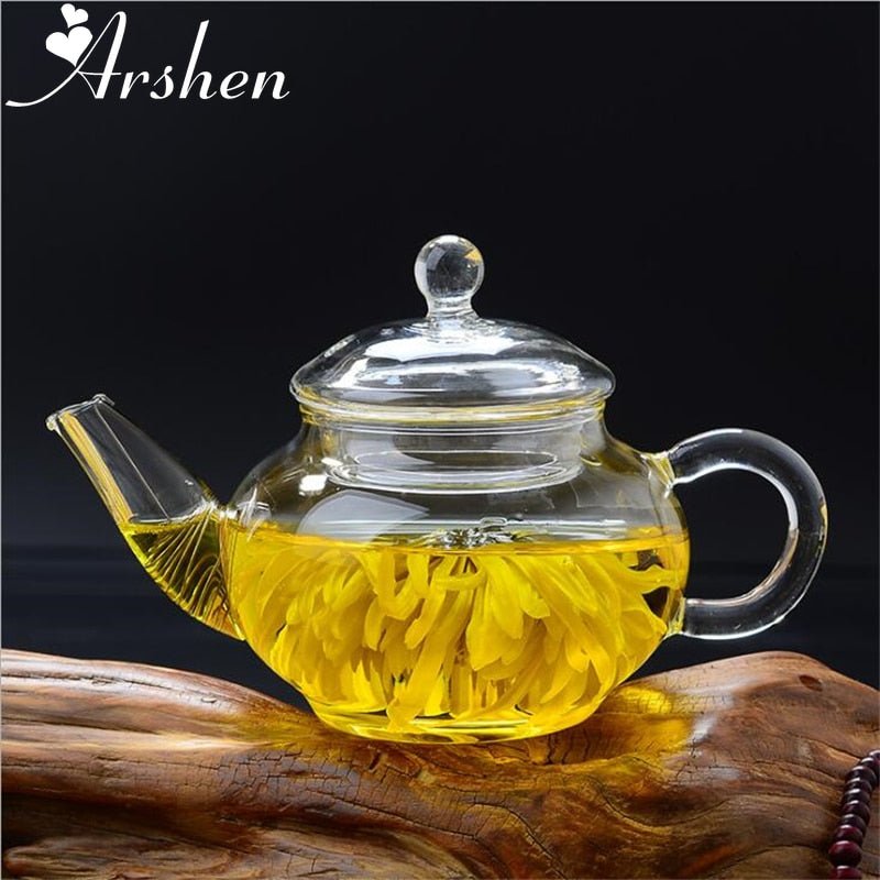 Small Glass Teapot - High Street Cottage