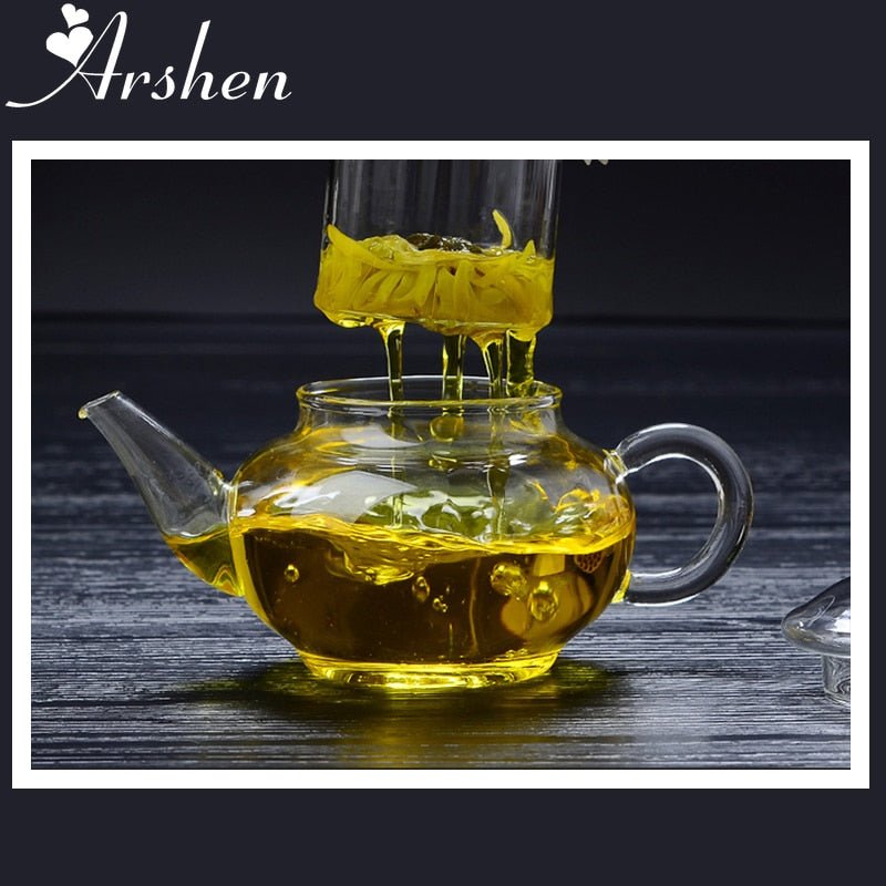 Small Glass Teapot - High Street Cottage