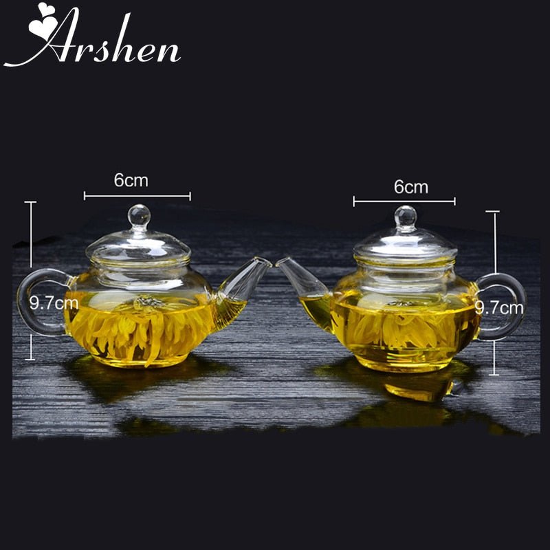 Small Glass Teapot - High Street Cottage