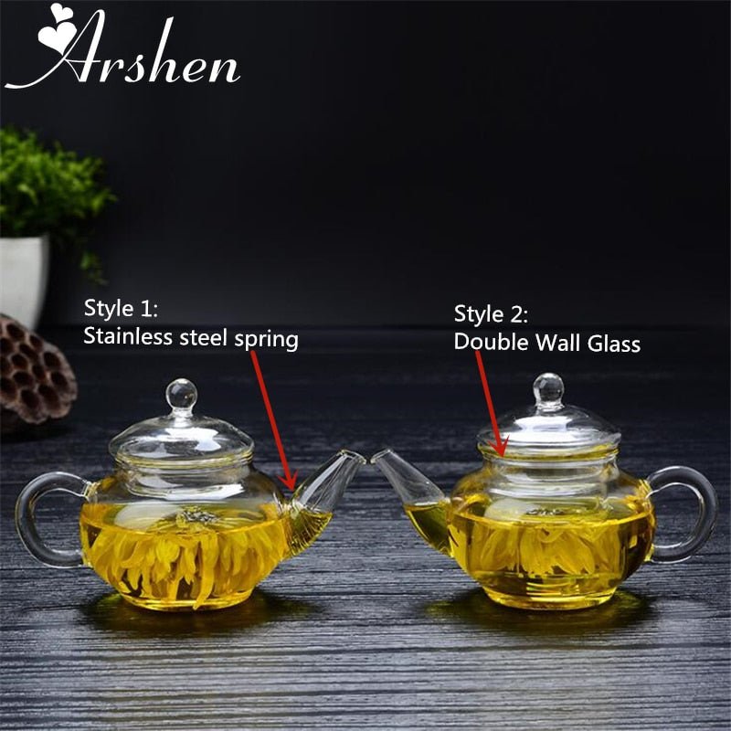 Small Glass Teapot - High Street Cottage
