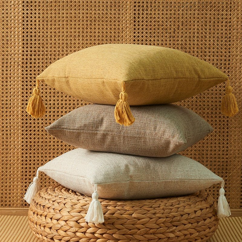 Solid Color Pillow Covers in 5 colors - High Street Cottage