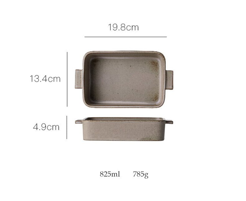 Stoneware Baking Dish - High Street Cottage