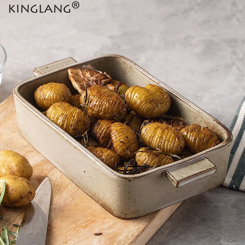 Stoneware Baking Dish - High Street Cottage