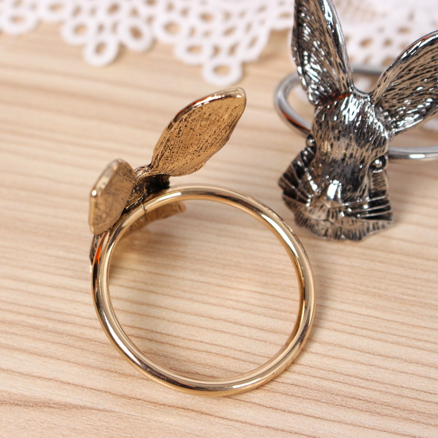 Sweet Bunny Ear Napkin Rings - High Street Cottage