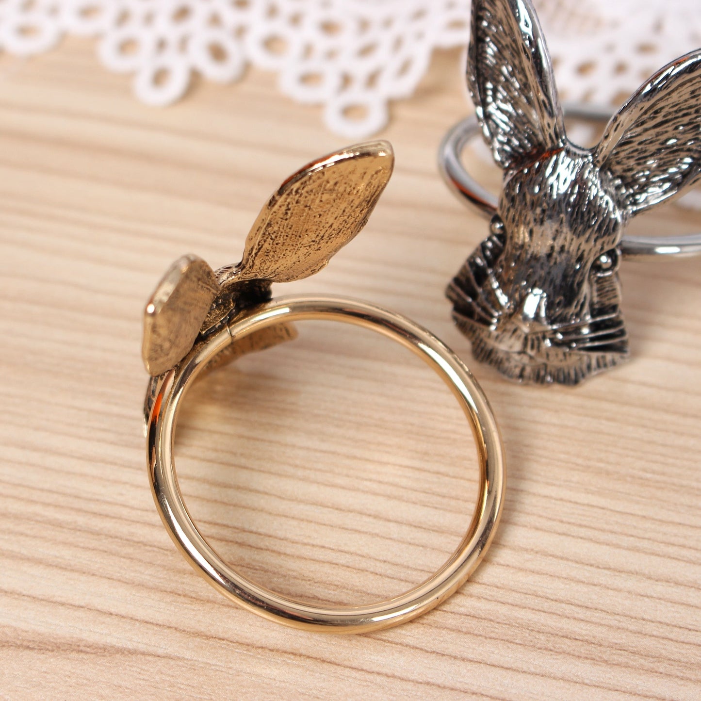 Sweet Bunny Ear Napkin Rings - High Street Cottage