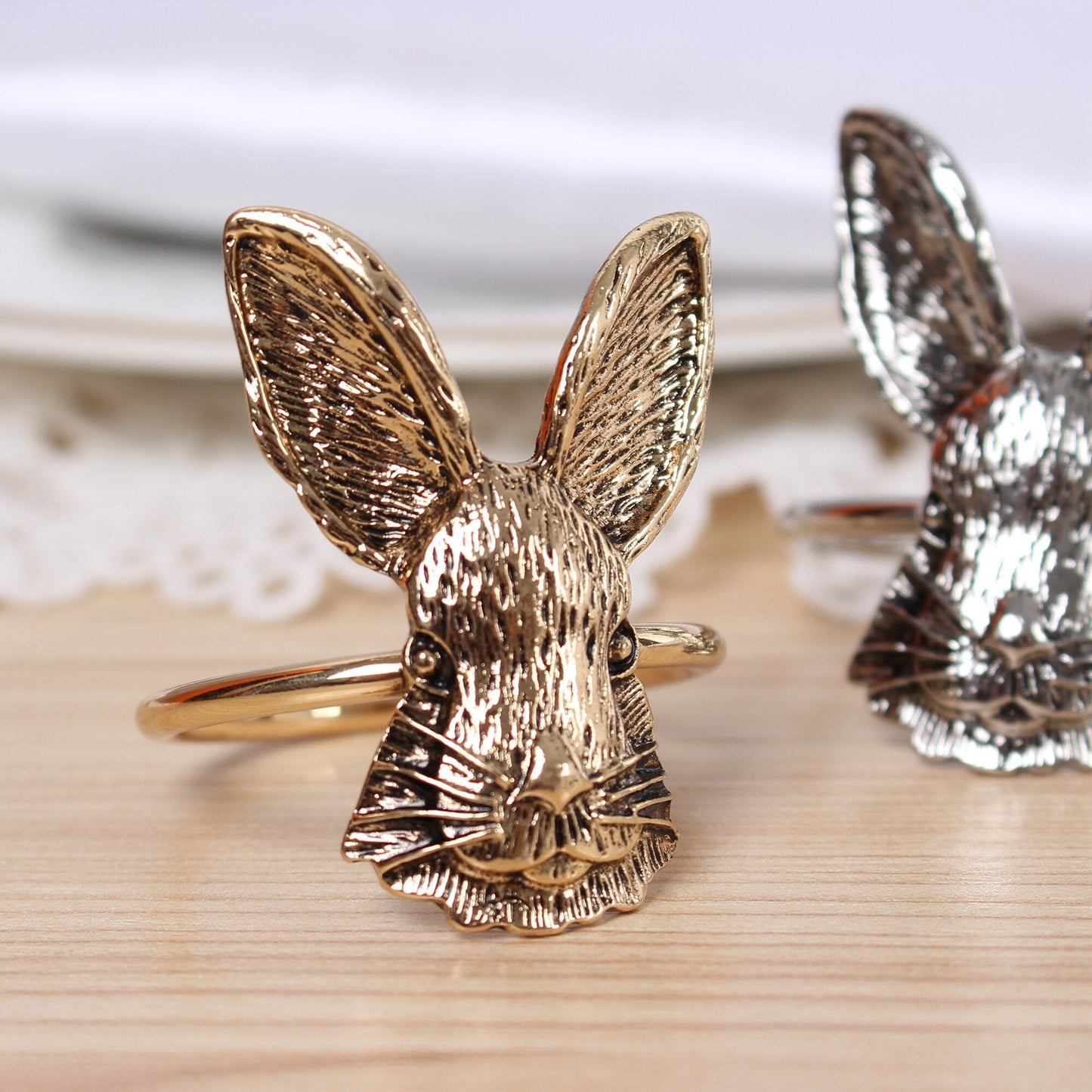Sweet Bunny Ear Napkin Rings - High Street Cottage