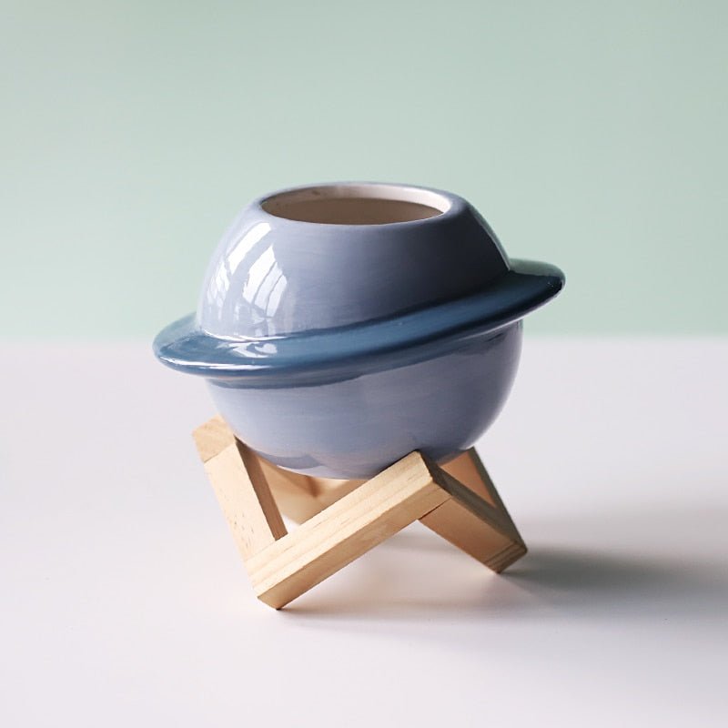 Sweet Little Planet Shaped Succulent Pots - High Street Cottage