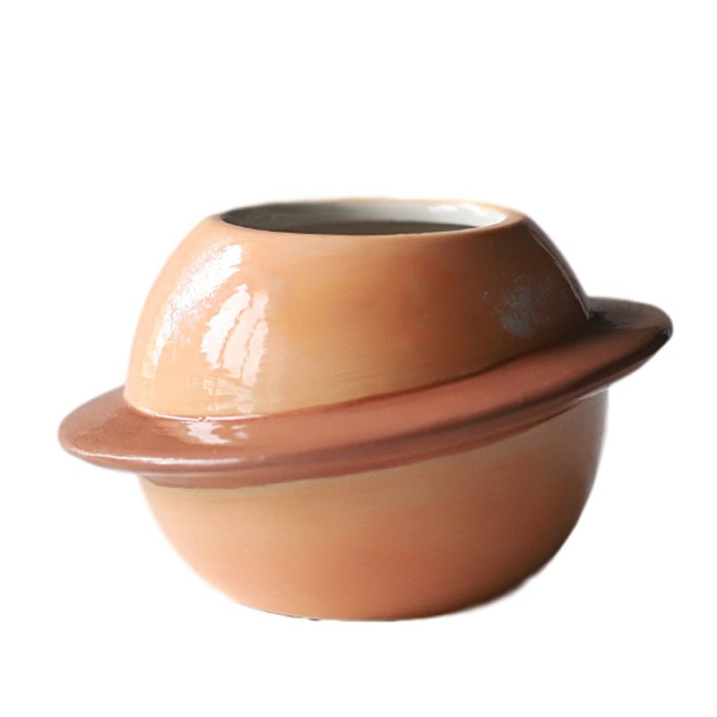 Sweet Little Planet Shaped Succulent Pots - High Street Cottage