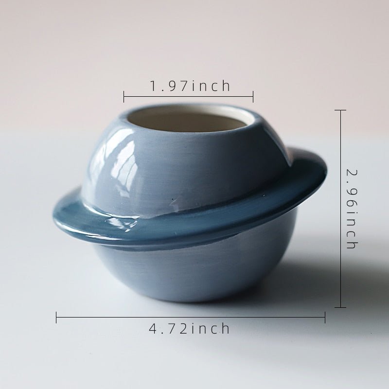 Sweet Little Planet Shaped Succulent Pots - High Street Cottage