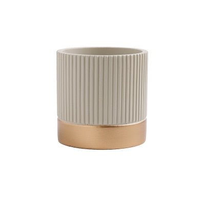 Textured Ceramic Flower Pots - High Street Cottage