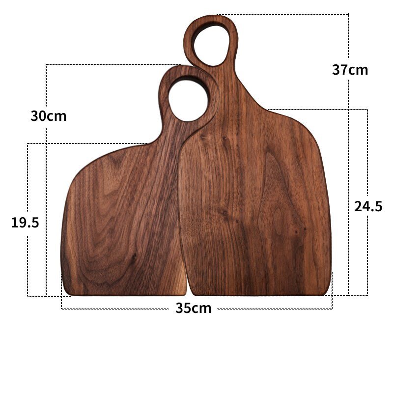 Unique Nested Walnut Cutting Board Set - High Street Cottage