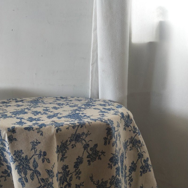 Vintage Cottage Floral Cotton Tablecloths - High Street Cottage