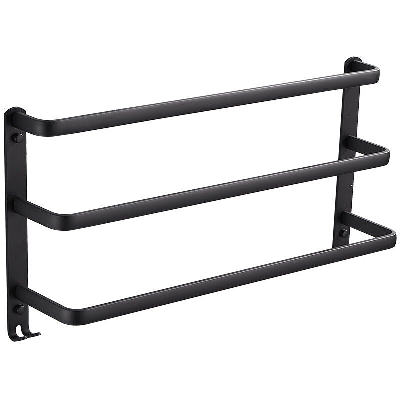 Wall Mounted Towel Racks - High Street Cottage