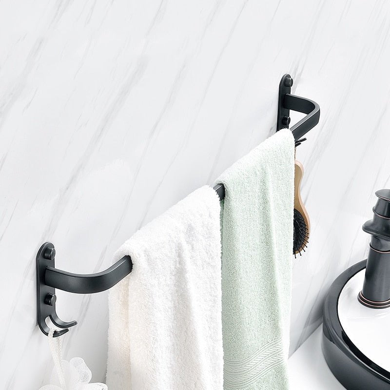 Wall Mounted Towel Racks - High Street Cottage