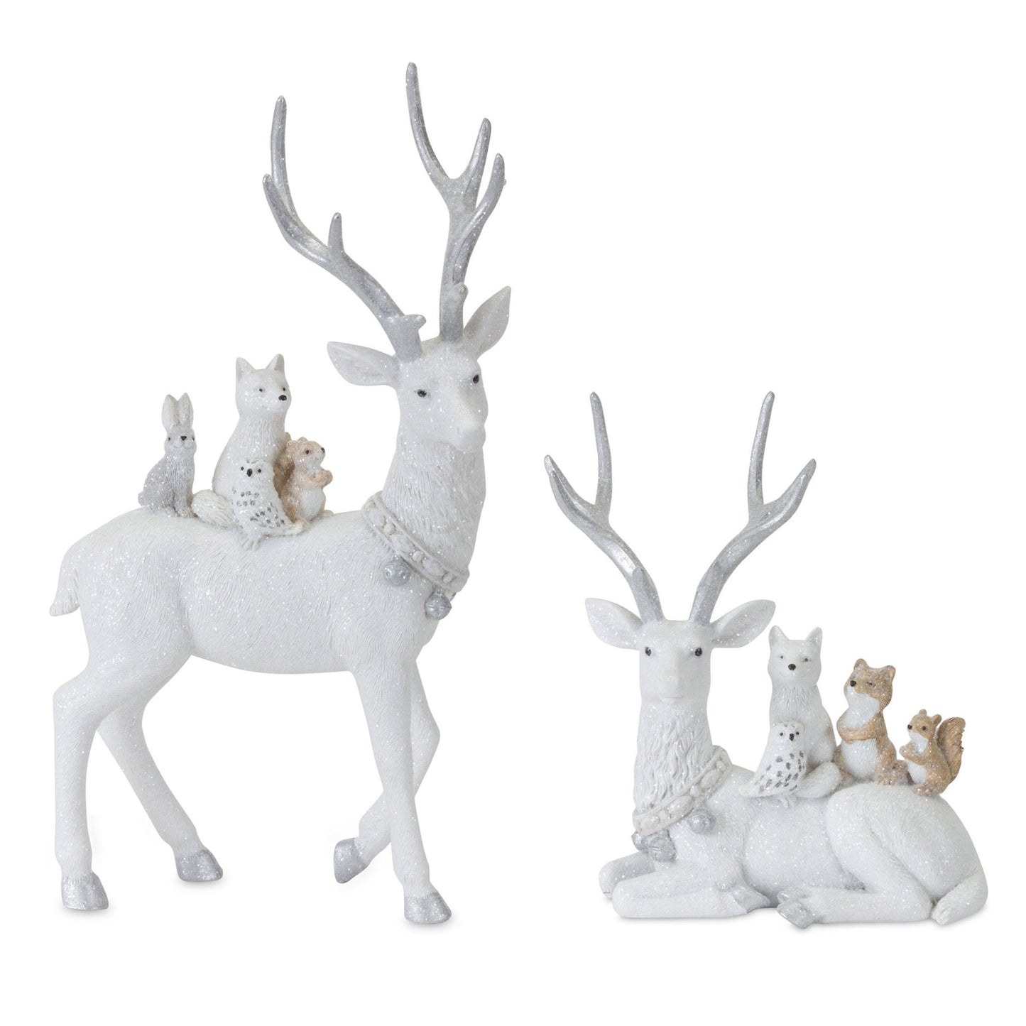 Winter Woodland Animals - Set of 2 - High Street Cottage