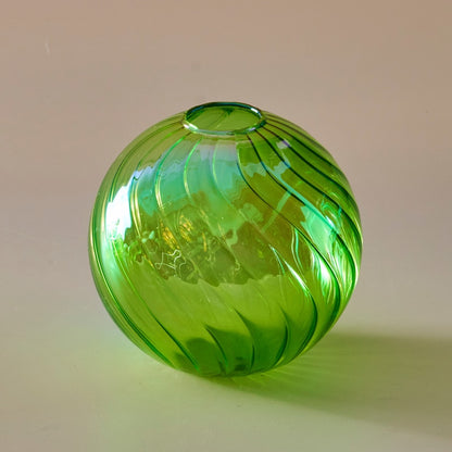 Iridescent Ball Bud Vases