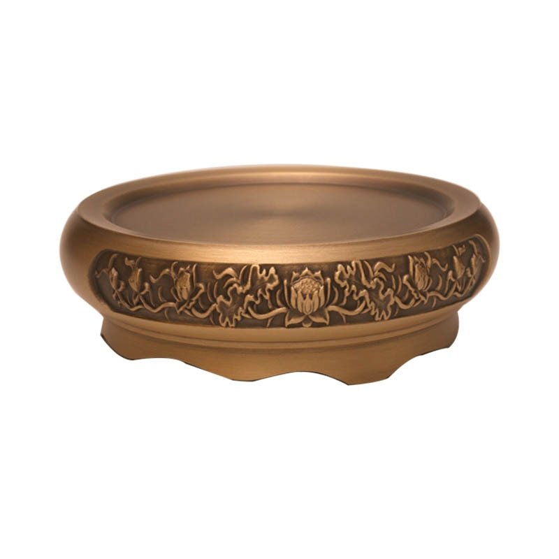 Carved Brass Incense Burner - High Street Cottage