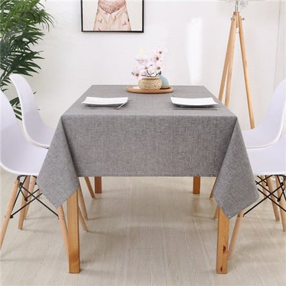 Classic Simplicity Solid Color Tablecloths - High Street Cottage