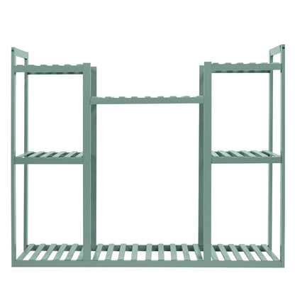 Cottage Blue Bamboo Plant Stand - High Street Cottage