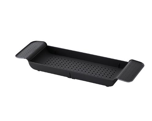 Extendable Bathtub Caddy in Black or White - High Street Cottage