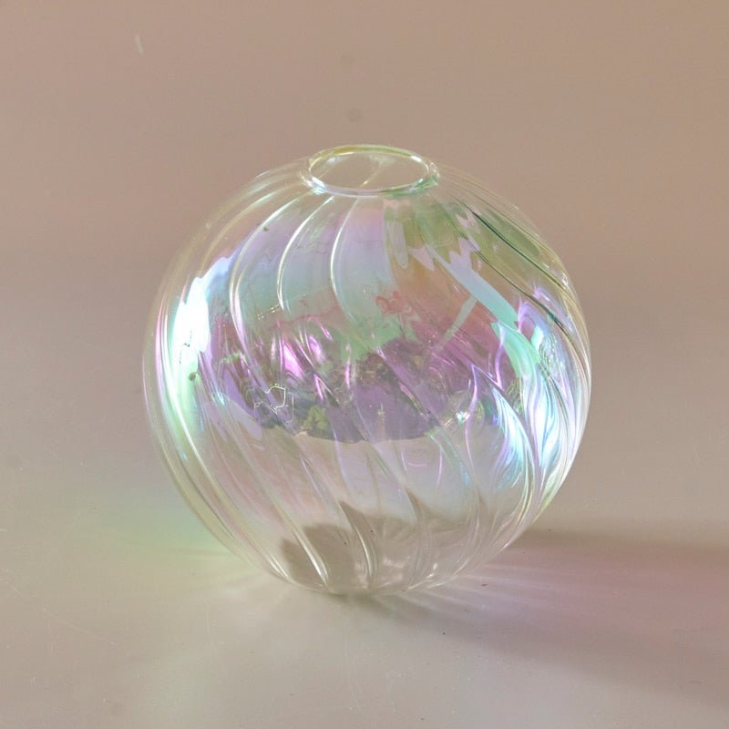 Iridescent Ball Bud Vases - High Street Cottage