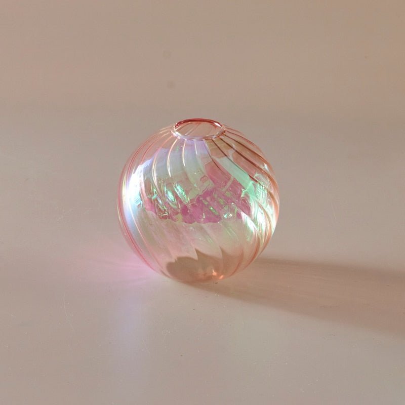 Iridescent Ball Bud Vases - High Street Cottage