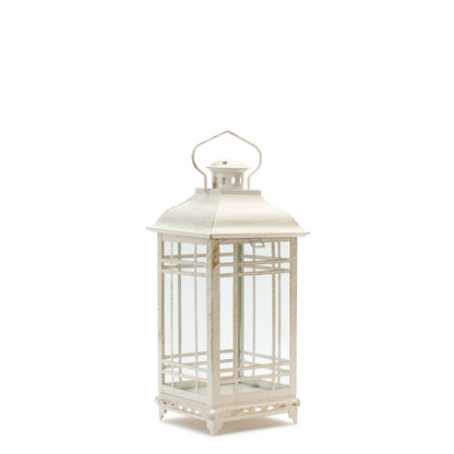 Metal Farmhouse Lanterns - Set of 3 in Four Colors - High Street Cottage