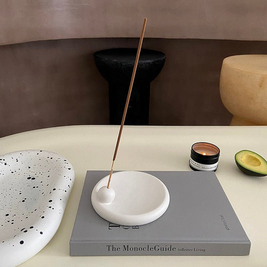 Minimalist Ceramic Incense Burner - High Street Cottage