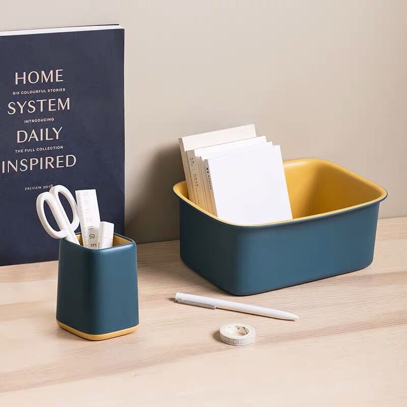 Minimalist Desk Accessories in Two Tones - High Street Cottage