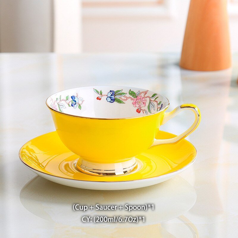 Spring Floral Porcelain Tea Set - High Street Cottage