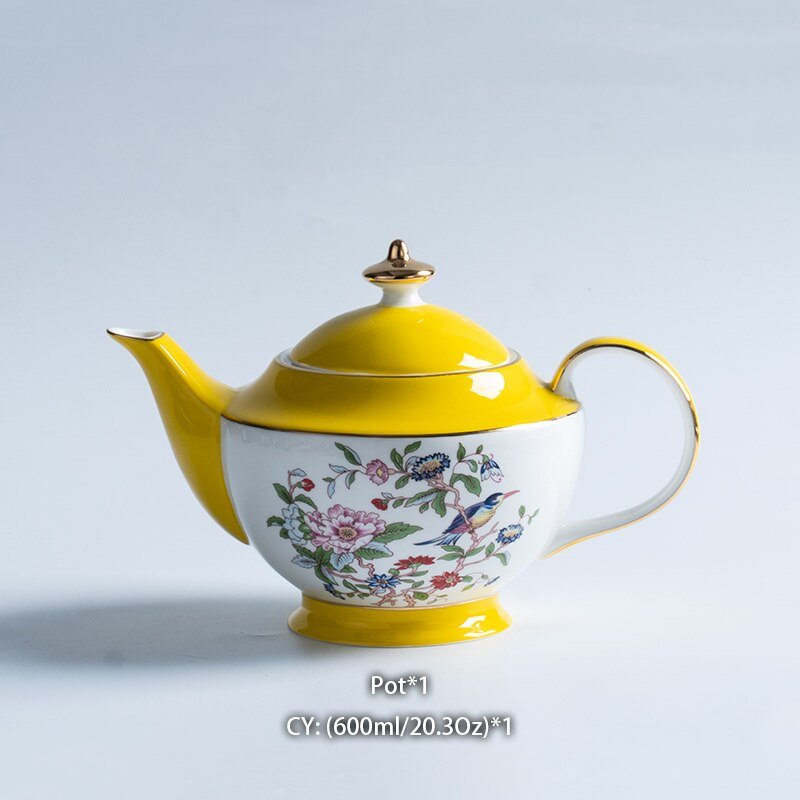 Spring Floral Porcelain Tea Set - High Street Cottage