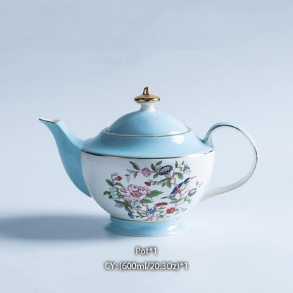 Spring Floral Porcelain Tea Set - High Street Cottage