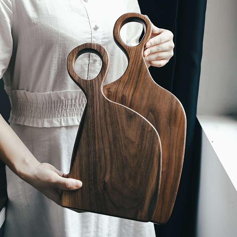 Unique Nested Walnut Cutting Board Set - High Street Cottage