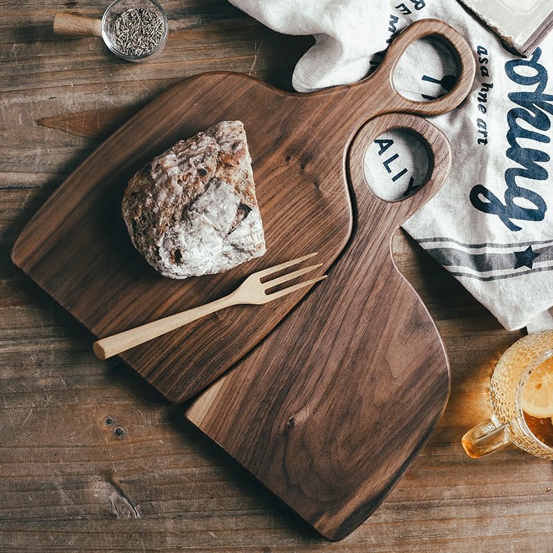 Nested Love Wood Cutting Boards Natural, Set of 2