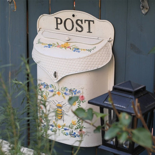 Vintage Look Metal Mailboxes - High Street Cottage